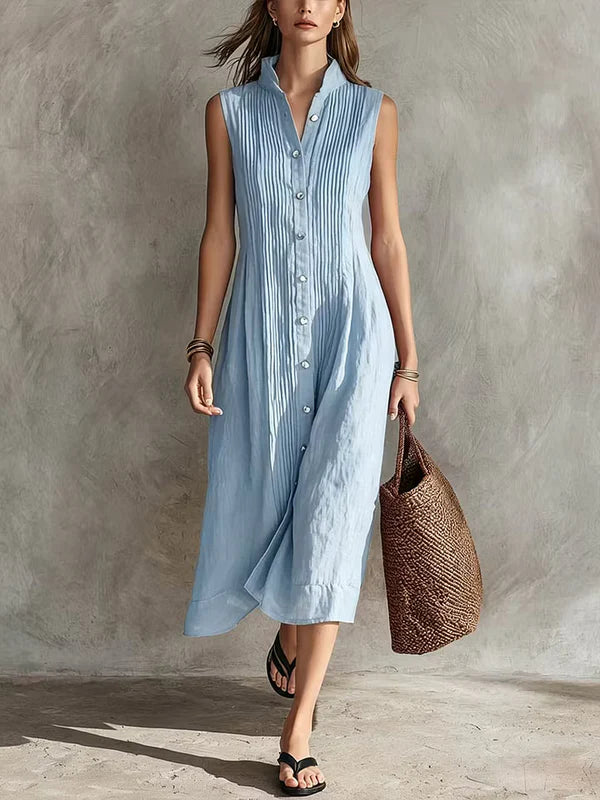 Vestido Casual Plisado Andrea