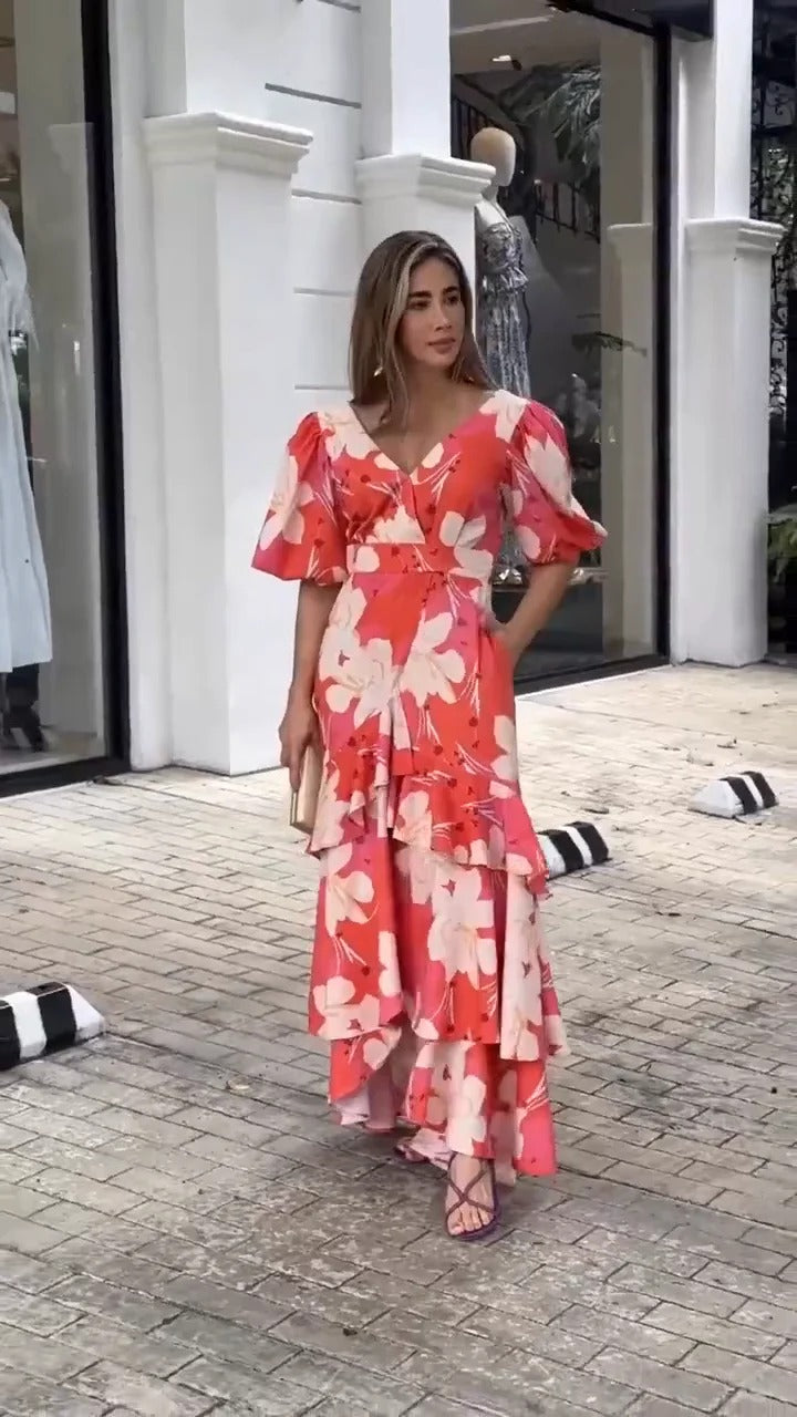 Vestido Aurora de Coral