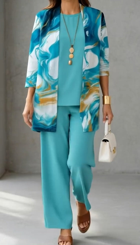 Conjunto Chic de Tres Piezas Marisol