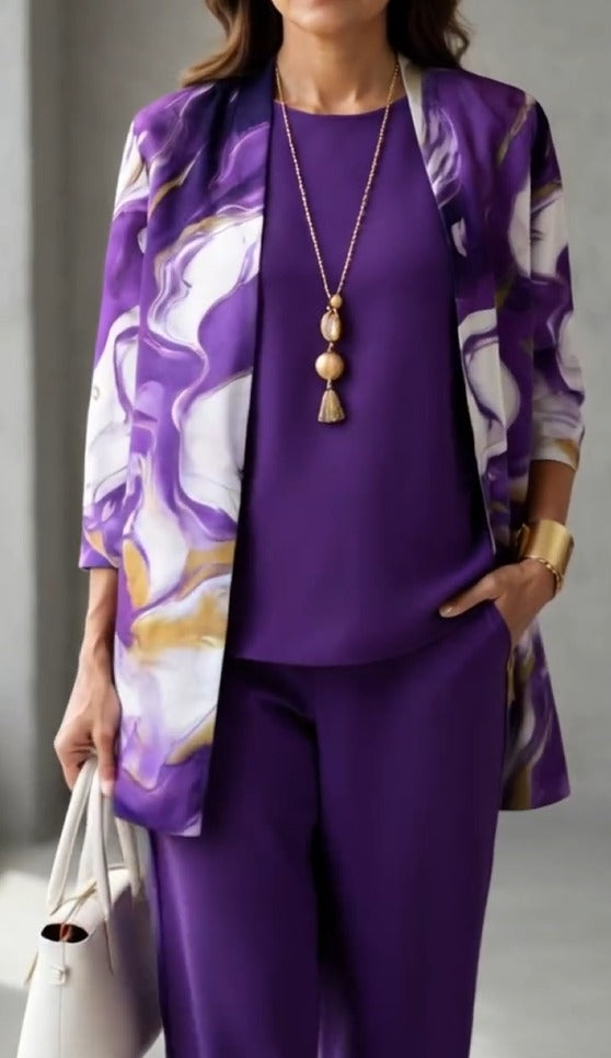 Conjunto Chic de Tres Piezas Marisol